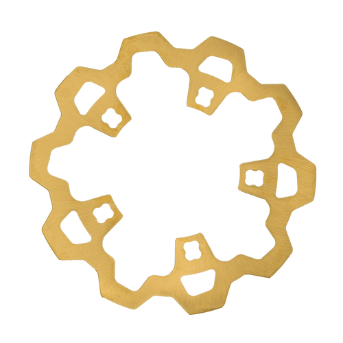 Enforcer 1 Piece Rotor Front Gold 11.8