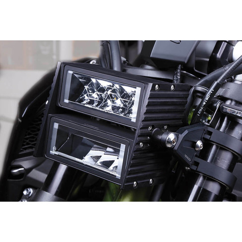Wave Led Headlight Black