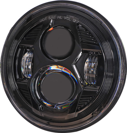 5 3/4" Led Headlight Black 5 3/4" Led Headlight Black