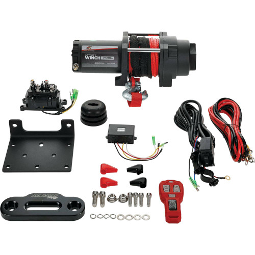 3500lb Synthetic Rope Winch