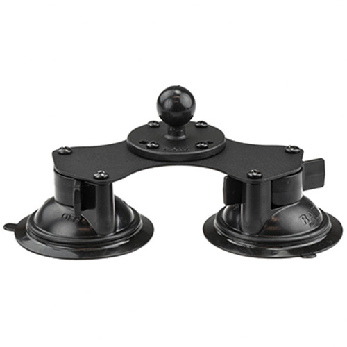 Dbl Suction Cup Base W/ 1" Ball Dbl Suction Cup Base W/ 1" Ball