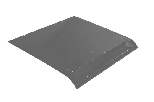 Asylum Roof W/Light Bar Pocket Stealth Grey P141297SG Asylum Roof W/Light Bar Pocket Stealth Grey P141297SG