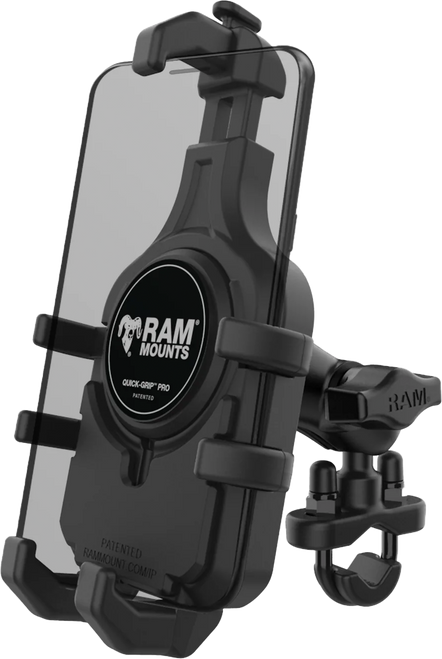 Quick Grip Pro Handlebar Phone Mount Short