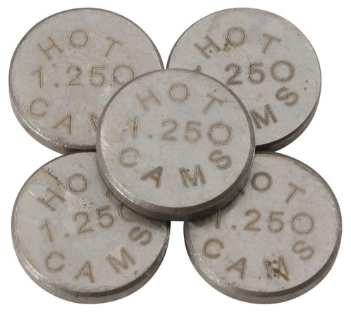 Hot Cams 07-16 CRF 150 R/2016 CRF 150 RB Big Wheel 1.250mm Shim Kit - 5 Pack