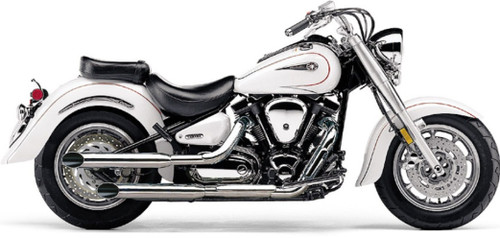 Blvd Slashcut Slip On Chrome Yam Roadstar 1600/700 99 14 Blvd Slashcut Slip On Chrome Yam Roadstar 1600/700 99 14