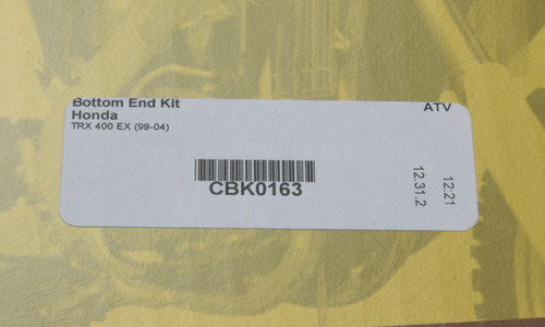 Hot Rods 99-04 Honda TRX 400 EX 400cc Bottom End Kit