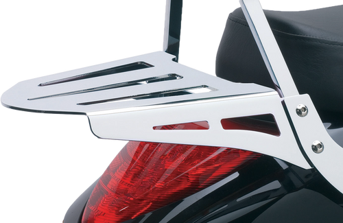 Sissy Bar Luggage Rack Formed Chrome 02-3601 Sissy Bar Luggage Rack Formed Chrome 02-3601
