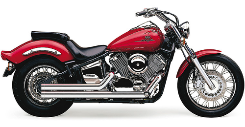 Speedster Shorts Ii F/S Chrome Yam V Star 1100 99 09 Speedster Shorts Ii F/S Chrome Yam V Star 1100 99 09