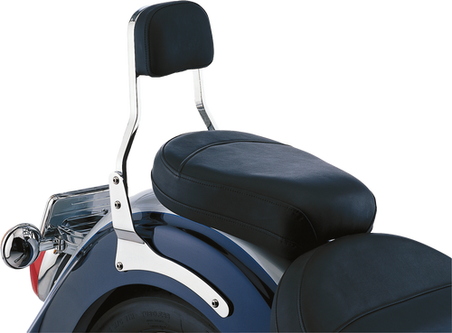 Short Sissy Bar W/Pad Chrome Hon Vt1300 Sabre 10 14 Short Sissy Bar W/Pad Chrome Hon Vt1300 Sabre 10 14