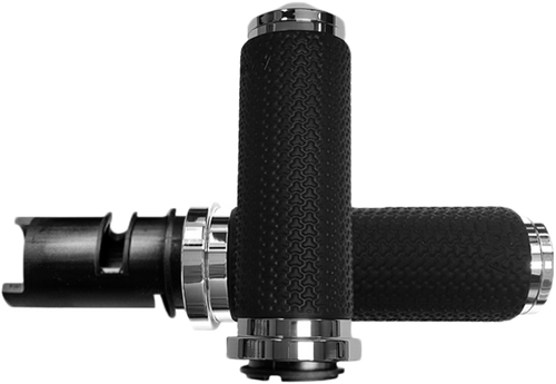 Memory Foam Large Chrome Twist Grip