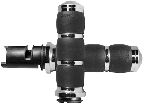 Velvet Air Chrome Twist Grip