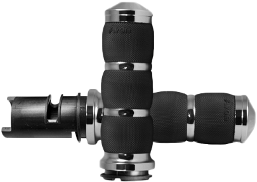 Air Cushion Chrome Twist Grip