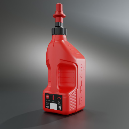 Utility Container Red W/ Red Cap 5 Gal