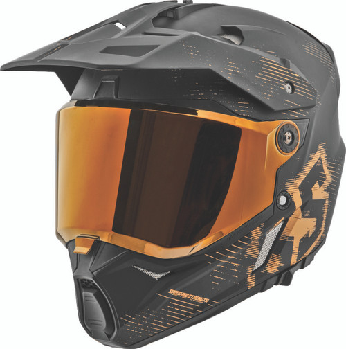 Speed and Strength SS2600 Fame and Fortune Helmet Black/Gold - XL