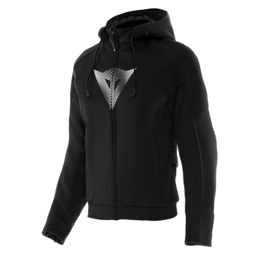 Dainese Daemon-X Safety Hoodie Full Zip Womens Black Size - 56