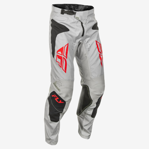 Kinetic Sym Pants Ca/Ny Light Grey/Red/Black Sz 30