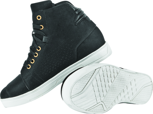 Speed and Strength Mad Dash Leather Shoes Black/White Womens Size - 7