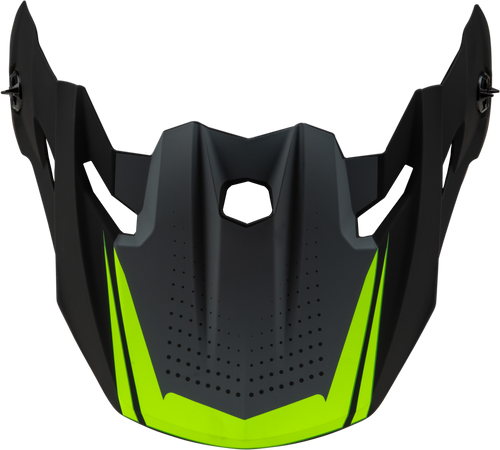 Mx 96 502 Visor W/Screws Matte Grey/Hi Vis Mx 96 502 Visor W/Screws Matte Grey/Hi Vis