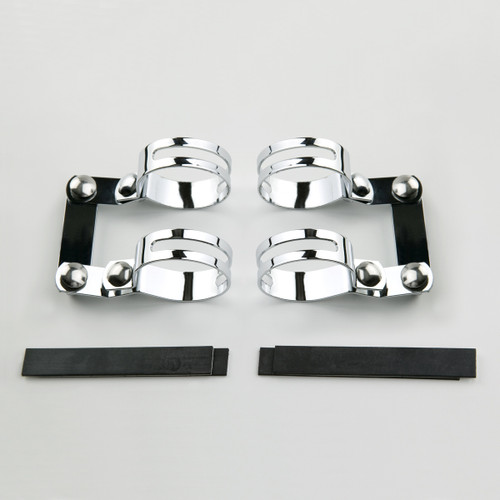 Windscreen Mount Kit Chrome Hon