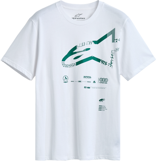 Geografica Ss Csf Tee White Lg Geografica Ss Csf Tee White Lg