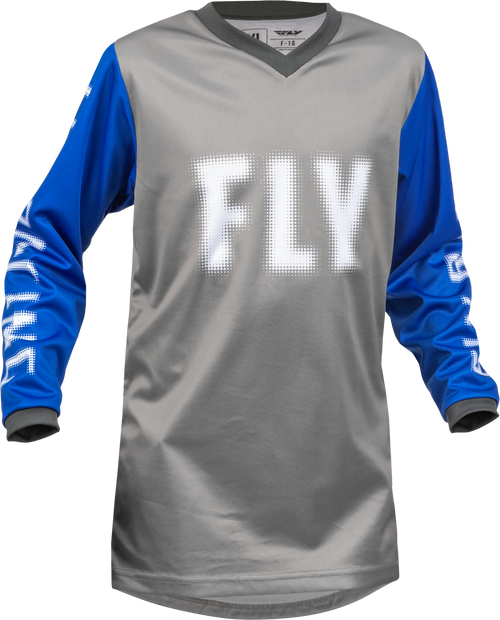 Youth F 16 Jersey Grey/Blue Ym