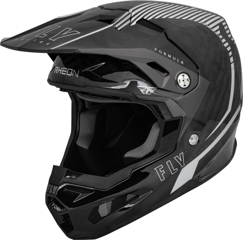 Formula Carbon Tracer Helmet Silver/Black Sm