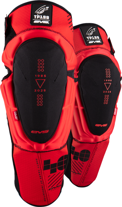 Tp199 Knee/Shin Guard Pair Le 40th Anniv Red Lg/Xl