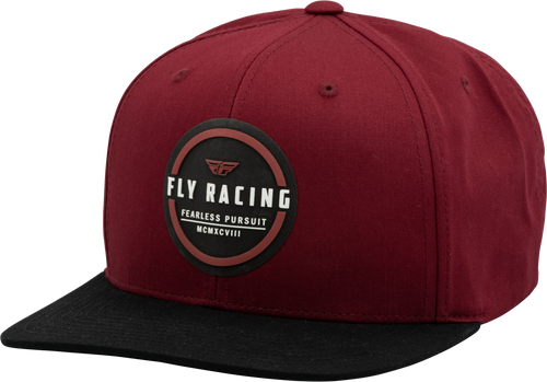 Fly Jump Hat Maroon/Black
