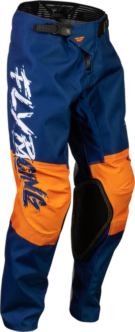 Youth Kinetic Khaos Pants White/Navy/Orange Sz 26