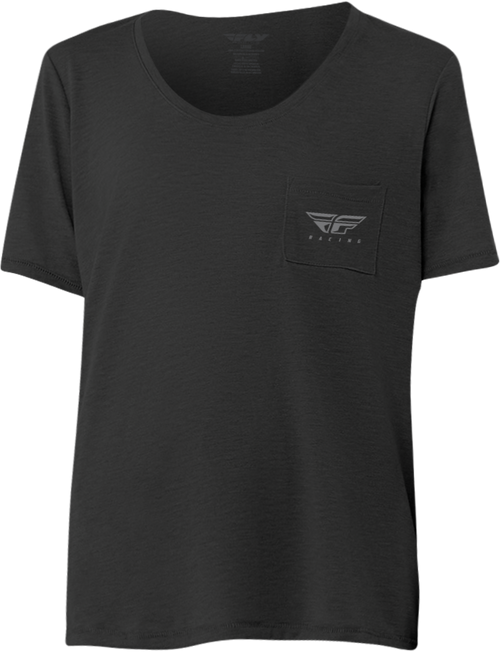 Women's Fly Chill Tee Black Md
