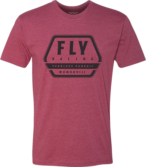 Fly Track Tee Red Lg