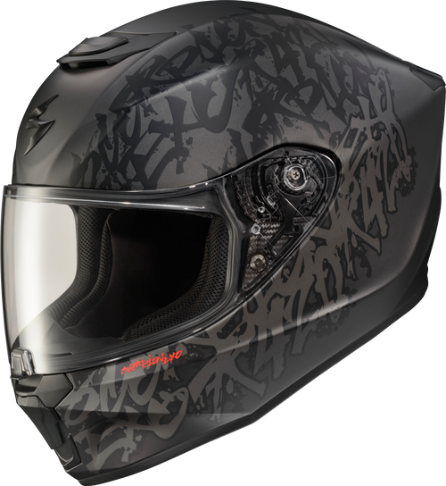Exo R420 Full Face Helmet Grunge Phantom 2x Exo R420 Full Face Helmet Grunge Phantom 2x