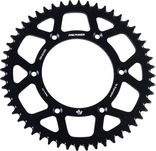 Rear Sprocket Aluminum 52t Blk FPA-210-52-BLK