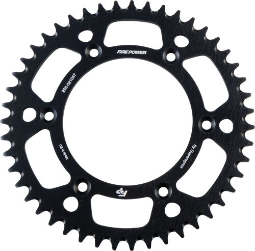 Rear Sprocket Aluminum 47t Blk FPA-210-47-BLK