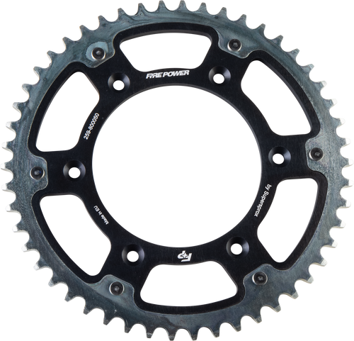 Rear Sprocket Hybrid 50t Blk/Sil Rear Sprocket Hybrid 50t Blk/Sil