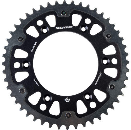 Rear Sprocket Hybrid 48t Blk/Sil