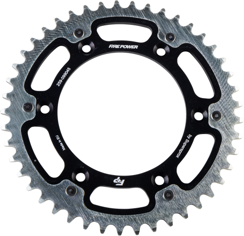 Rear Sprocket Hybrid 45t Blk/Sil