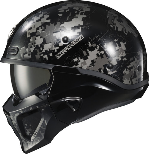 Covert X Open Face Helmet Digicamo Md