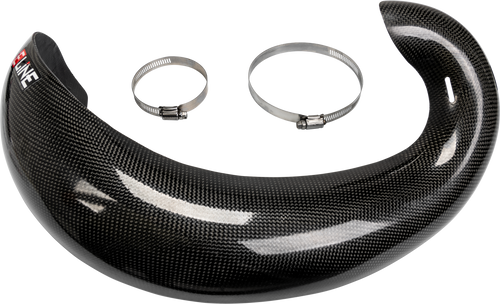 Carbon Fiber Pipe Guards Hon/Kaw/Ktm/Yam Carbon Fiber Pipe Guards Hon/Kaw/Ktm/Yam