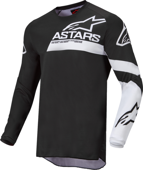 Youth Racer Chaser Jersey Black/White Yl