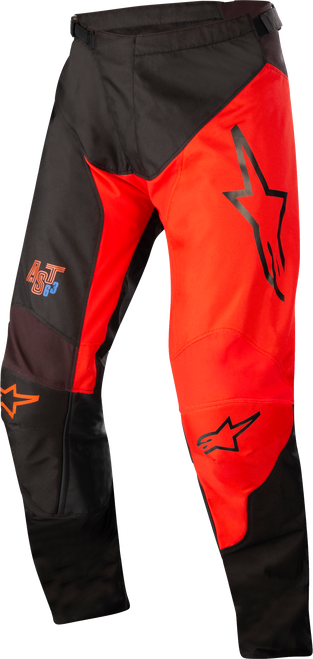 Racer Supermatic Pants Black/Bright Red Sz 38