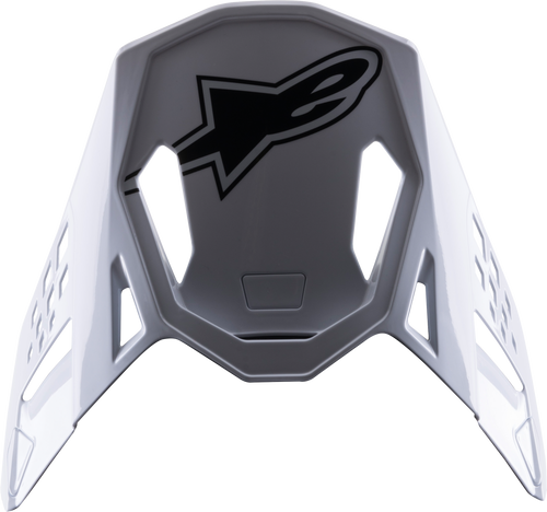 S M8 Factory Visor Black/White/Red Fluo Glossy S M8 Factory Visor Black/White/Red Fluo Glossy
