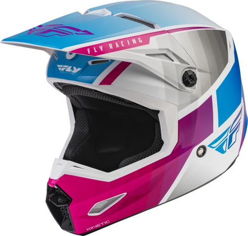 Kinetic Drift Helmet Pink/White/Blue Sm Kinetic Drift Helmet Pink/White/Blue Sm