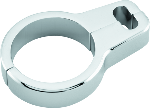 Bikers Choice Chrome 1.25 Inch Dual Throttle Cable Clamp Universal Custom Bikers Choice Chrome 1.25 Inch Dual Throttle Cable Clamp Universal Custom