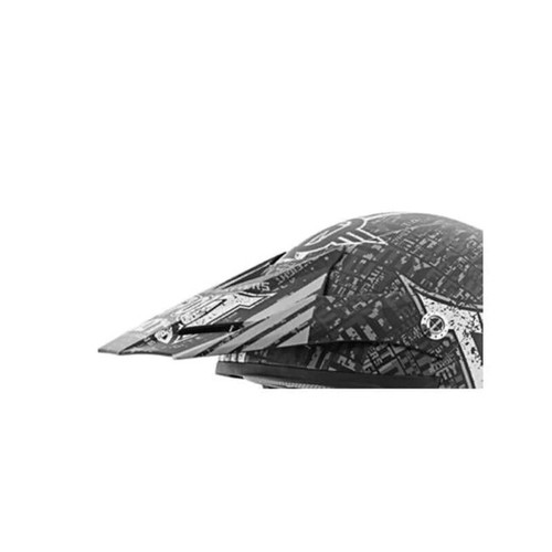 Speed and Strength SS2300 Tap Out Visor - Black/Charcoal