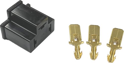 Replacement Headlamp Socket & Terminal Kit Male Replacement Headlamp Socket & Terminal Kit Male