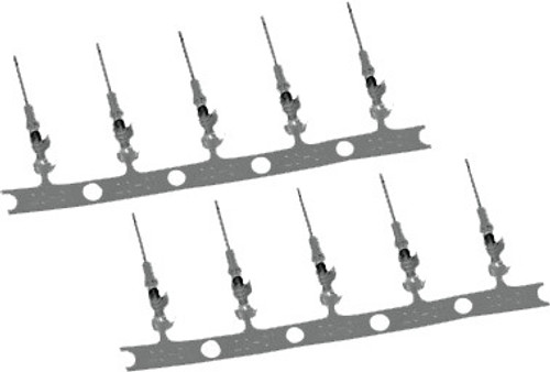 Deutsch Dtm Stamped Terminals 100 Pk Hd# 74190 98 Deutsch Dtm Stamped Terminals 100 Pk Hd# 74190 98