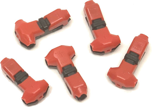 Lightning Splice Kit 5pk T Style Conn Sgl Wire Sgl Wire Lightning Splice Kit 5pk T Style Conn Sgl Wire Sgl Wire
