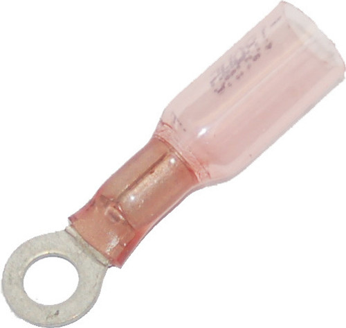 Ring Terminal Heat Sealable #8 22 18 25 Pk Ring Terminal Heat Sealable #8 22 18 25 Pk