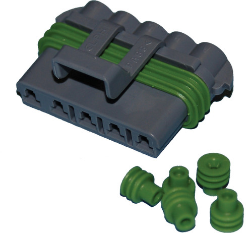 Delphi Packard Weatherpack 5 Wire Female Connector Delphi Packard Weatherpack 5 Wire Female Connector